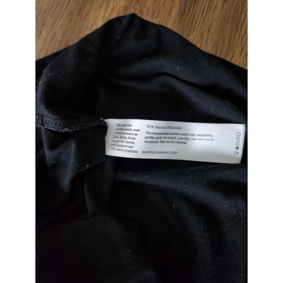 Eileen Fisher Black Scoop Neck Tank Top | Size XL - Picture 7 of 8